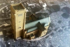 St Mary's Church tower - model in progress.